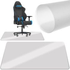 Ruhhy  21790 Ochranná podložka pod kreslá a stoličky PC 140 x 100 cm transparentná/mliečna