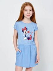 Sun City Šaty Minnie Mouse bavlna Barva: MODRÁ, Velikost: 98 (3 roky)