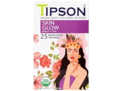 Tipson Tipson Organic Beauty SKIN GLOW zelený čaj vo vreckách 25 x 1,5 g x12