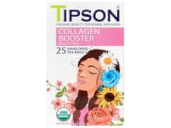Tipson Tipson Organic Beauty COLLAGEN BOOSTER zelený čaj vo vrecúškach 25 x 1,5 g x6