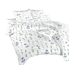 Dadka Obliečky bavlna Herbal fialový 140x200, 70x90 cm