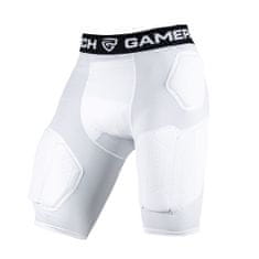 GamePatch Obšité kompresné šortky PRO +, biela, M