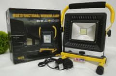 CoolCeny Dobíjací prenosný LED reflektor – 50W