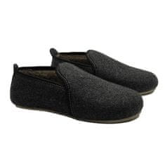 VivoVita WOOLLY SLIPPERS – vlnené papuče, čierna, 44