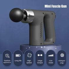 Smart Plus Hlbokotkaninový prenosný miniatúrny masážny pištoľček