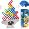 Prenosná Hra Tetris pre Rôzne Príležitosti: Pikniky, Párty, Kempovanie a Ďalšie, pre Deti aj Dospelých, 23×8×8 cm, 150 g