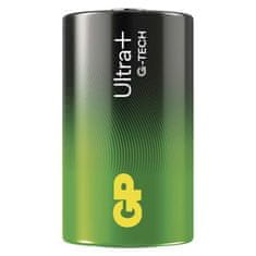 GP Alkalická batéria GP Ultra Plus LR20 (D), 2 ks
