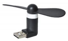 Iso Trade ISO 5770 Mini větráček microUSB černá