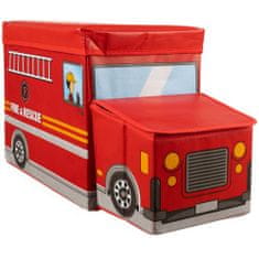 Kruzzel na hračky hasičské auto 53 x 26 x 31