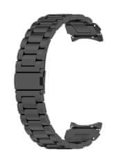 Techsuit Univerzálny oceľový remienok Watchband W010 20 mm čierny 76451