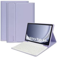 Tech-protect SC Pen puzdro s klávesnicou na Samsung Galaxy Tab A9 Plus 11'', fialové