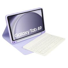 Tech-protect SC Pen puzdro s klávesnicou na Samsung Galaxy Tab A9 8.7'', fialové