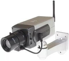 Pronett  XJ3324 Atrapa kamery s LED interiérová, šedá