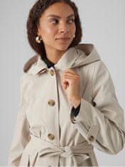 Vero Moda Dámsky kabát VMCHELSEA 10300845 Oatmeal (Veľkosť XS)