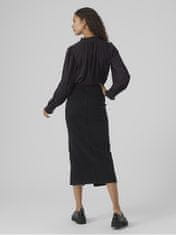 Vero Moda Dámska sukňa VMMONIC 10301942 Black Denim (Veľkosť L)