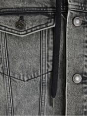 Jack&Jones Pánska džínsová bunda JJIJEAN 12249225 Black Denim (Veľkosť L)