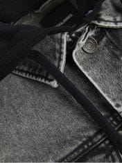 Jack&Jones Pánska džínsová bunda JJIJEAN 12249225 Black Denim (Veľkosť L)