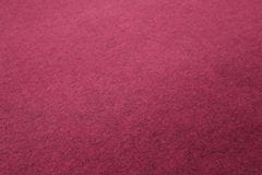 Betap AKCIA: 140x400 cm SUPER CENA: Vínový festivalový koberec metrážny Budget (Rozmer metrového tovaru Bez obšitia)