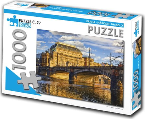 Tourist Edition Puzzle Praha - Národné divadlo 1000 dielikov (č.77)