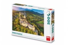 DINO Puzzle Orava Castle, Slovensko 47x33cm 500 časť v rámčeku 33,5 x 23x3,5 cm