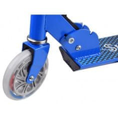 JOKOMISIADA Skladacia 2-kolesová kolobežka + svietiace kolesá Modrá