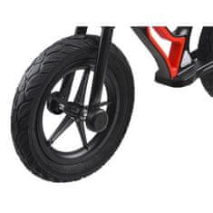 RAMIZ Odrážadlo Tiny Bike 10“ s gumenými kolesami, červené