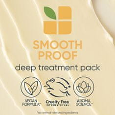 Hĺbková maska pre nepoddajné a krepaté vlasy Smoothproof Pack (Deep Treatment) 100 ml (Objem 100 ml)