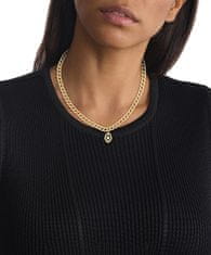 Calvin Klein Slušivý pozlátený náhrdelník Edgy Pearls 35000560