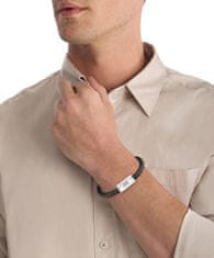 Calvin Klein Štýlový kožený náramok pre mužov 35000571