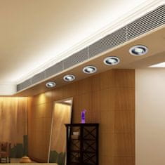 Rabalux LED zápustné bodové svietidlo Lite 3x3W | 3x240lm | 3000K | IP40 - sada 3ks, chróm