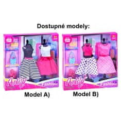 Anlily – oblečenie pre bábiku Barbie, 2v1 A