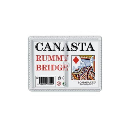 Bonaparte Hracie karty Canasta v plastovej krabičke