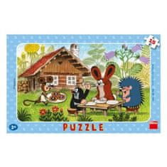 DINO Puzzle Krtko na návšteve 29,5 x 19 cm