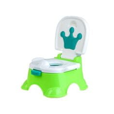 JOKOMISIADA TRÓN - hrací nočník 3v1, podložka na WC + stolička, 6m+ zelený