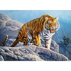 Castorland Puzzle Tiger na skale, 180 dielikov