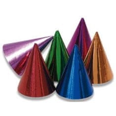 Amscan Farebné papierové party klobúčiky