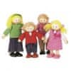 Tidlo Drevené bábiky - Rodina