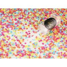 PartyDeco Vystreľovacie konfety, mix farieb