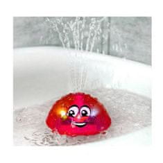 JOKOMISIADA Svietiaca plávajúca fontána do kúpeľa, červená