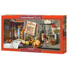 Castorland Puzzle Vintage červená a talianske poklady, 4000 dielikov