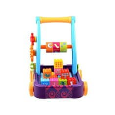 JOKOMISIADA Posuvný vozík s farebnými kockami