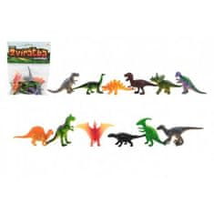 Teddies Zvieratká dinosaury mini 6-7 cm, 12ks