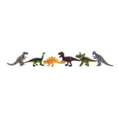 Teddies Zvieratká dinosaury mini 6-7 cm, 12ks