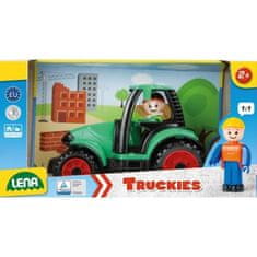 LENA Traktor s figúrkou, 17 cm