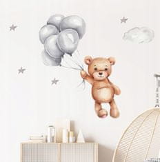 Tulimi Dekorácia na stenu - Medvedík s balónikmi