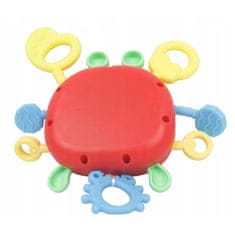 KOMFORTHOME Senzorická hračka na žuvanie pre deti Krab