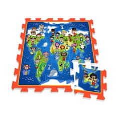 Stamp Penové puzzle MATA Mapa sveta detí ZA3149