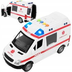 KOMFORTHOME Ambulancia Ambulancia Ambulancia Otvorené dvere Svetlo Zvuk
