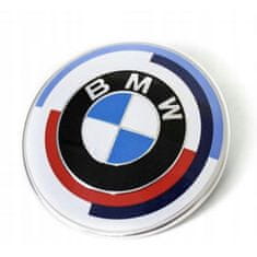 Bmw Emblém s logom BMW pre zadnú klapku kapoty 74 MM 813237505 50 JAHRE