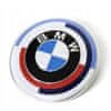 Emblém s logom BMW na kapotu 82MM 813237505 50 JAHRE